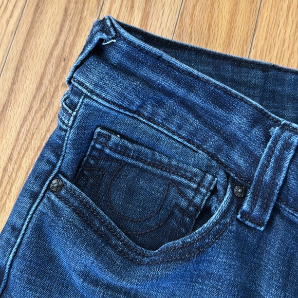 True Religion Becca Boot Cut jeans Sz 31 / 12 color: Easy Rider - Picture 9 of 11